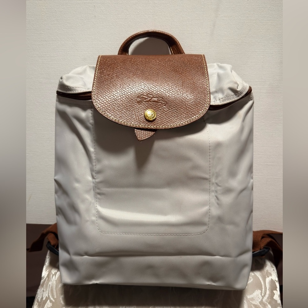 Longchamp Le Pliage Nylon Canvass Backpack